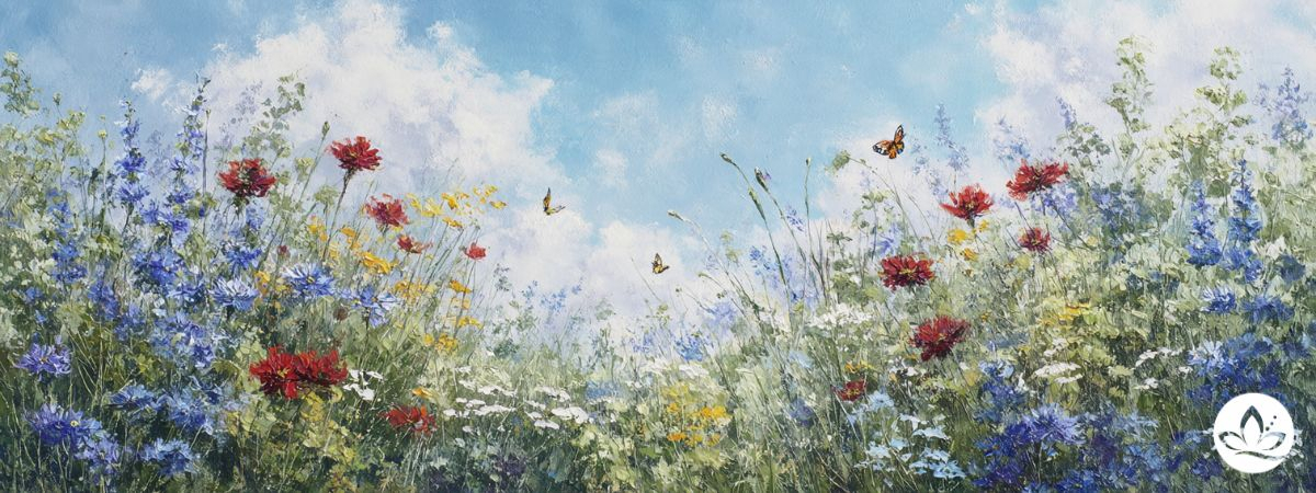 Bunte Wiese - Leben pur